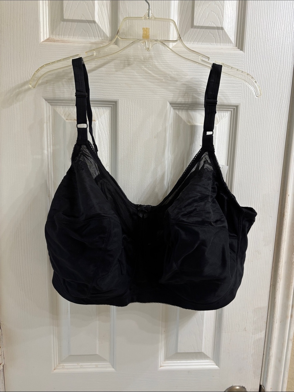 Princess lingerie Full Coverage Bra in Black - Style #400. NWT